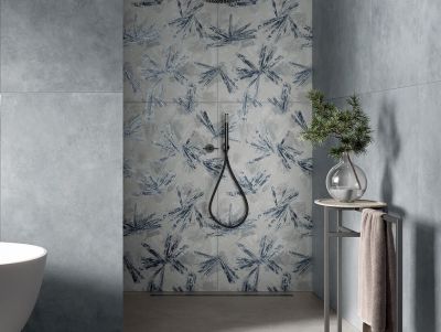 DÉCOR Blue Bloom Mat Гранитогрес 60 x 120