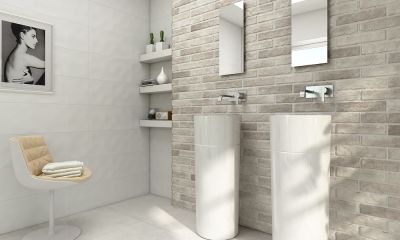 BRICK Delta Greige Плочки 11 x 33.15