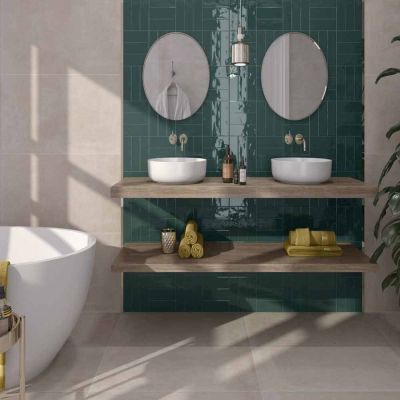 BRICK Velvet Geo Blanco Плочки 11 x 33.15
