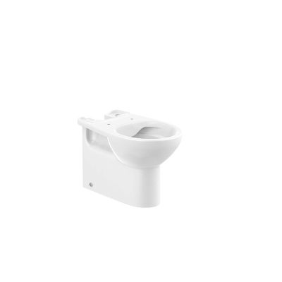 Roca VICTORIA-N Compact тоалетна чиния за моноблок Rimless, долепена до стената