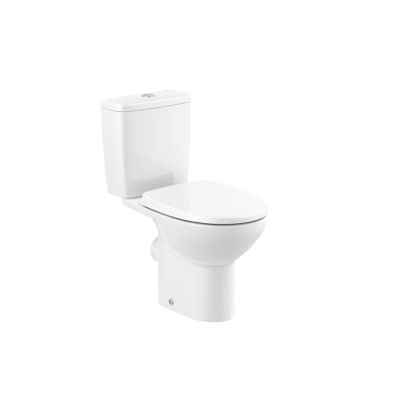 Roca VICTORIA-N Тоалетна чиния за моноблок Rimless, хоризонтално оттичане