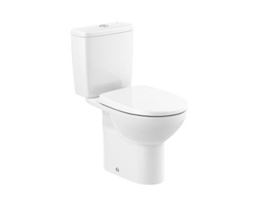 Roca VICTORIA-N Тоалетна чиния за моноблок Rimless, вертикално оттичане