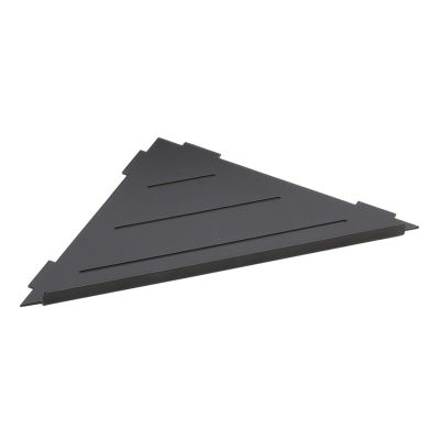 Bemeta CYTRO Полица за душ, черна матова (297 x 15 x 210 мм) – 101302430