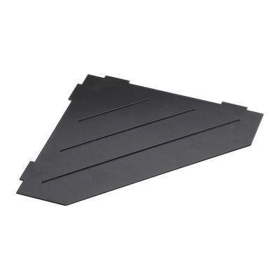 Bemeta CYTRO Полица за душ, черна матова (297 x 2 x 210 мм) – 101302440