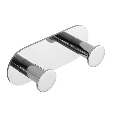 Bemeta EASY Закачалка с 2 куки, полирана (115 x 45 x 36 мм)