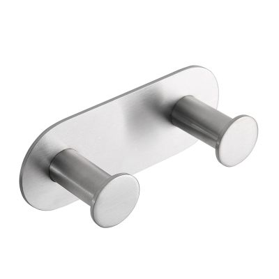 Bemeta EASY Закачалка с 2 куки, хром мат (115 x 45 x 36 мм)
