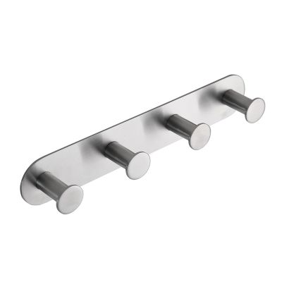 Bemeta EASY Закачалка с 4 куки, хром мат (255 x 45 x 36 мм)