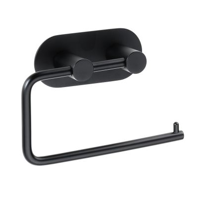 Bemeta EASY Държач за тоалетна хартия, черен (145 x 100 x 42 мм) – 163112020