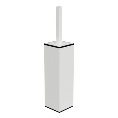 Bemeta WHITE Четка за тоалетна – стояща или за стена, бяла (80 x 400 x 80 мм)