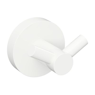 Bemeta WHITE Двойна закачалка, бяла