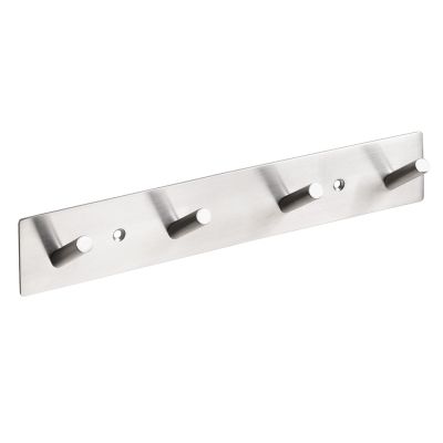 Bemeta EASY01 Закачалка с 4 куки, хром мат (255 x 45 x 38 мм)