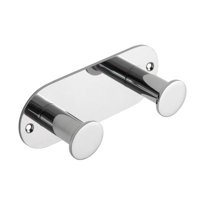 Bemeta EASY01 Закачалка с 2 куки, полирана (115 x 45 x 36 мм)