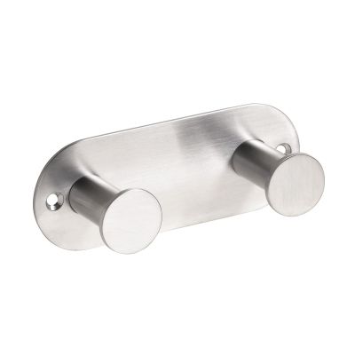Bemeta EASY01 Закачалка с 2 куки, хром мат (115 x 45 x 36 мм)