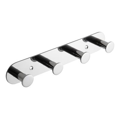 Bemeta EASY01 Закачалка с 4 куки, полирана (255 x 45 x 36 мм)