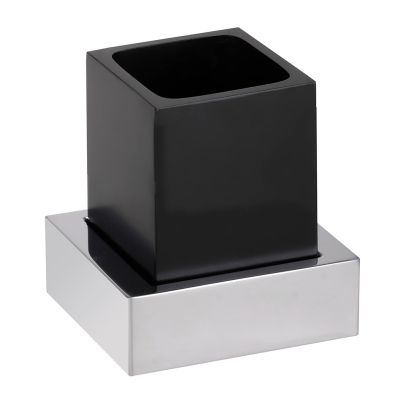 Bemeta GAMMA Чаша за четки за зъби, черна