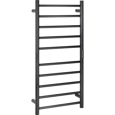 Bemeta Лира за баня, електрическа LADERRA 450 x 960 мм, 130 W, черна