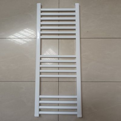 Стоманена лира за баня TERM 400 x 1200 мм, 602 W, бяла