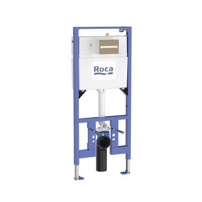 Roca Duplo S Compact - Структура за вграждане с казанче с двойно отмиване за окачена тоалетна чиния