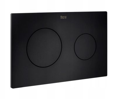 Roca ACTIVE One Бутон за вградено казанче AC2 Dual черен мат