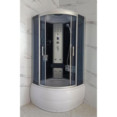 Хидромасажна душ кабина ЛЮБОВ 100x100 см с парна баня, ICSH 701-1 NEW