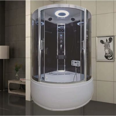 Хидромасажна душ кабина 135x135 см с джакузи и парна баня, ICSH 2213NEW