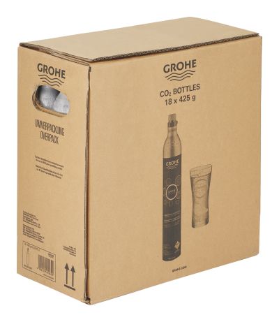 Blue 425 g CO₂ бутилка