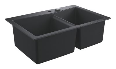 K700 Композитна мивка, черен 31657AP0