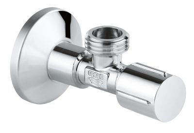 Ъглов вентил, 1/2", хром 22043000