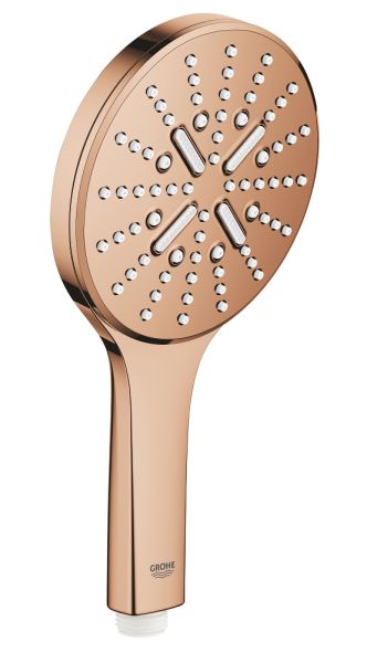 Rainshower SmartActive 130 Ръчен душ с 3 струи, бронз