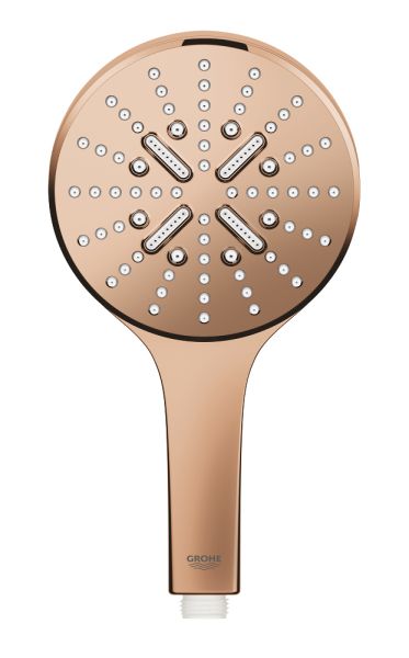 Rainshower SmartActive 130 Ръчен душ с 3 струи, бронз