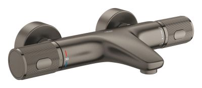 Grohtherm 1000 Performance Термостатен смесител за вана/душ, 1/2", графит мат