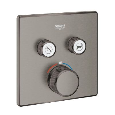 Grohtherm SmartControl Термостат за вграждане за вана/душ, графит мат 29124AL0