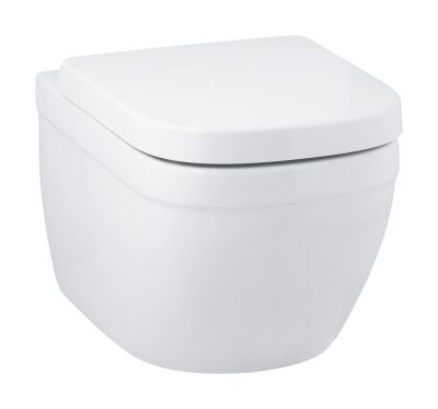 Euro Ceramic Конзолна тоалетна, бял